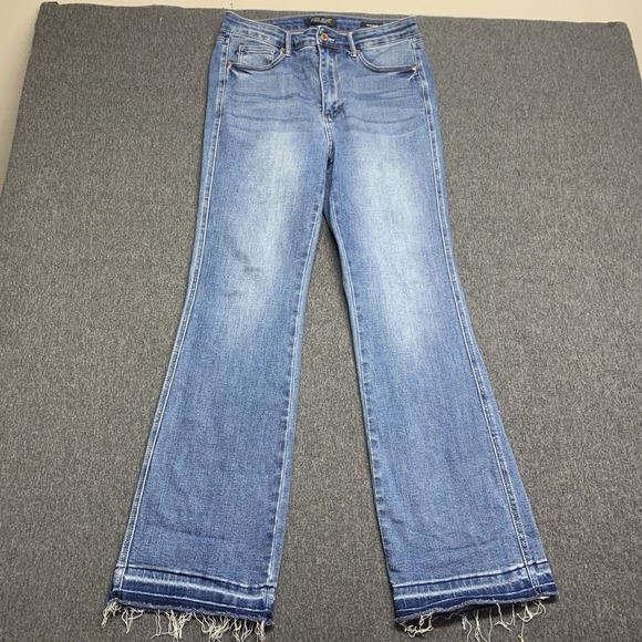 Judy Blue Denim - Judy Blue Women's High Waist Tummy Control Slim Fit Bootcut Jeans - Size 11/30